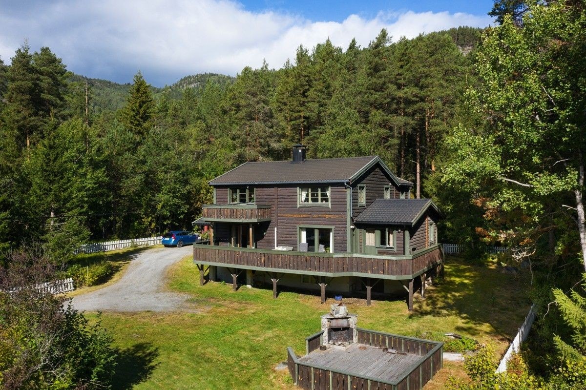 Hovedhuset med Barbecue Galleribilde