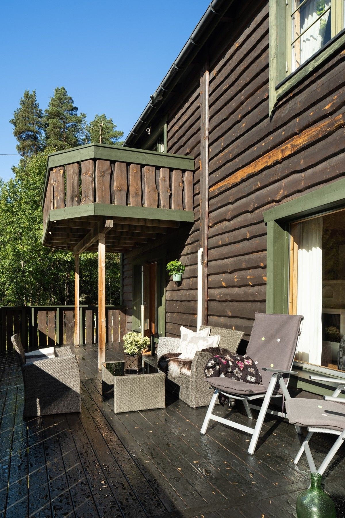 Liten balkong for å nyte naturen! Galleribilde