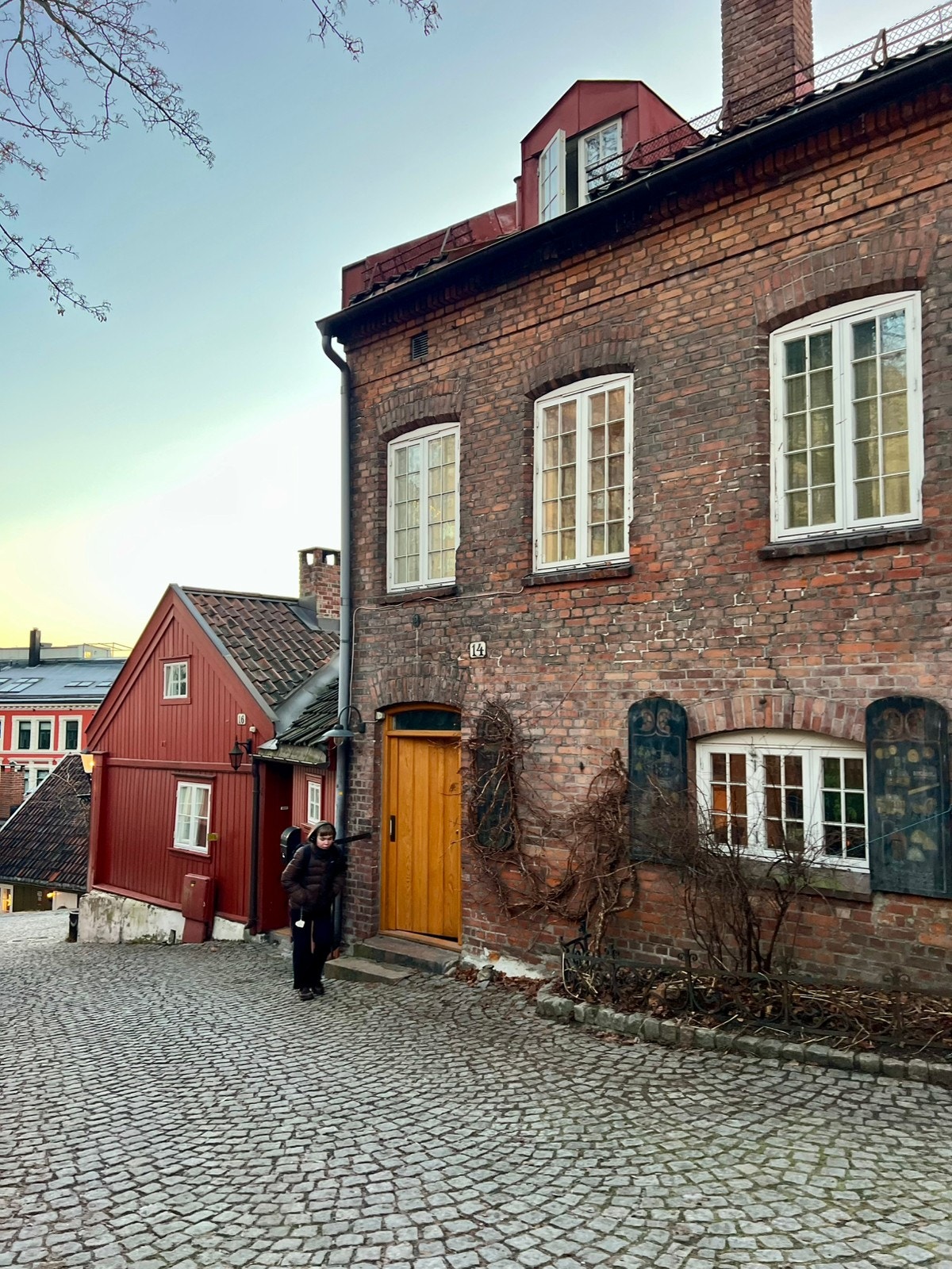 Huset sett fra oversiden Galleribilde