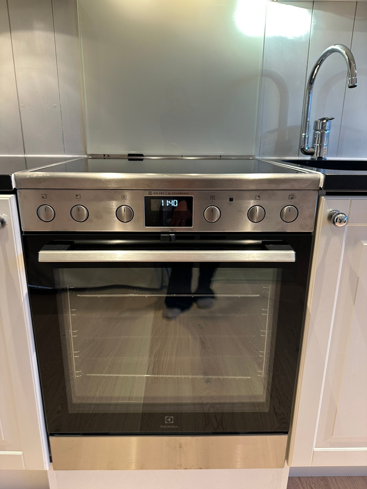 komfyr med dampovn/airfryer, kjøpt i 2025 Galleribilde
