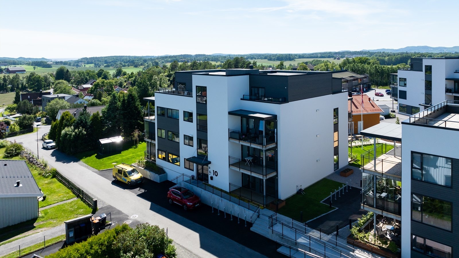 Inngangsparti bygg D Galleribilde