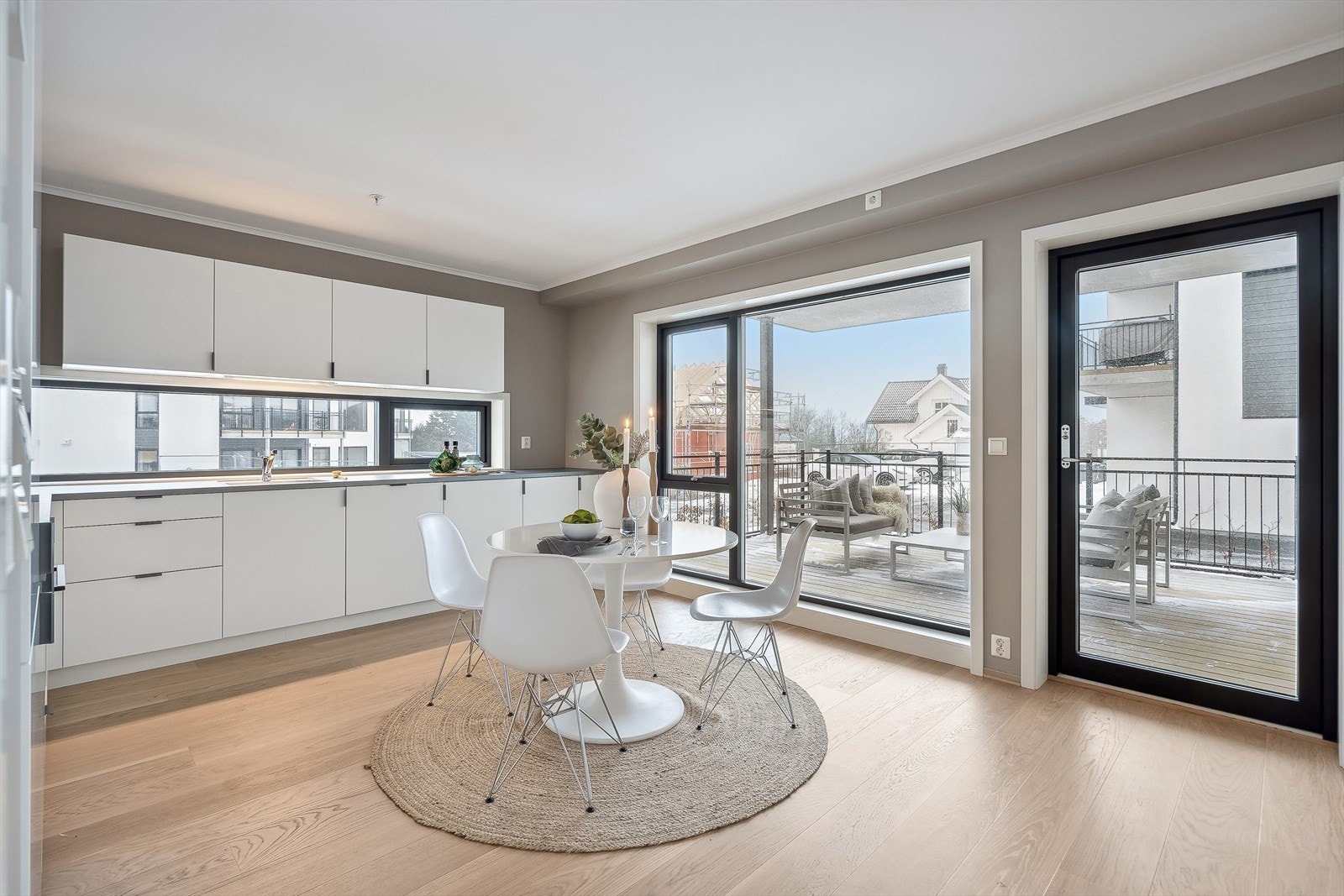 Bilder fra ferdigstilt leilighet B0101 Galleribilde