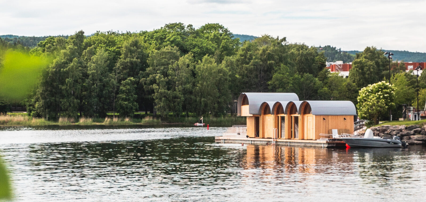 Pust Badstue ved Kadettangen ligger 15 min gange unna Galleribilde