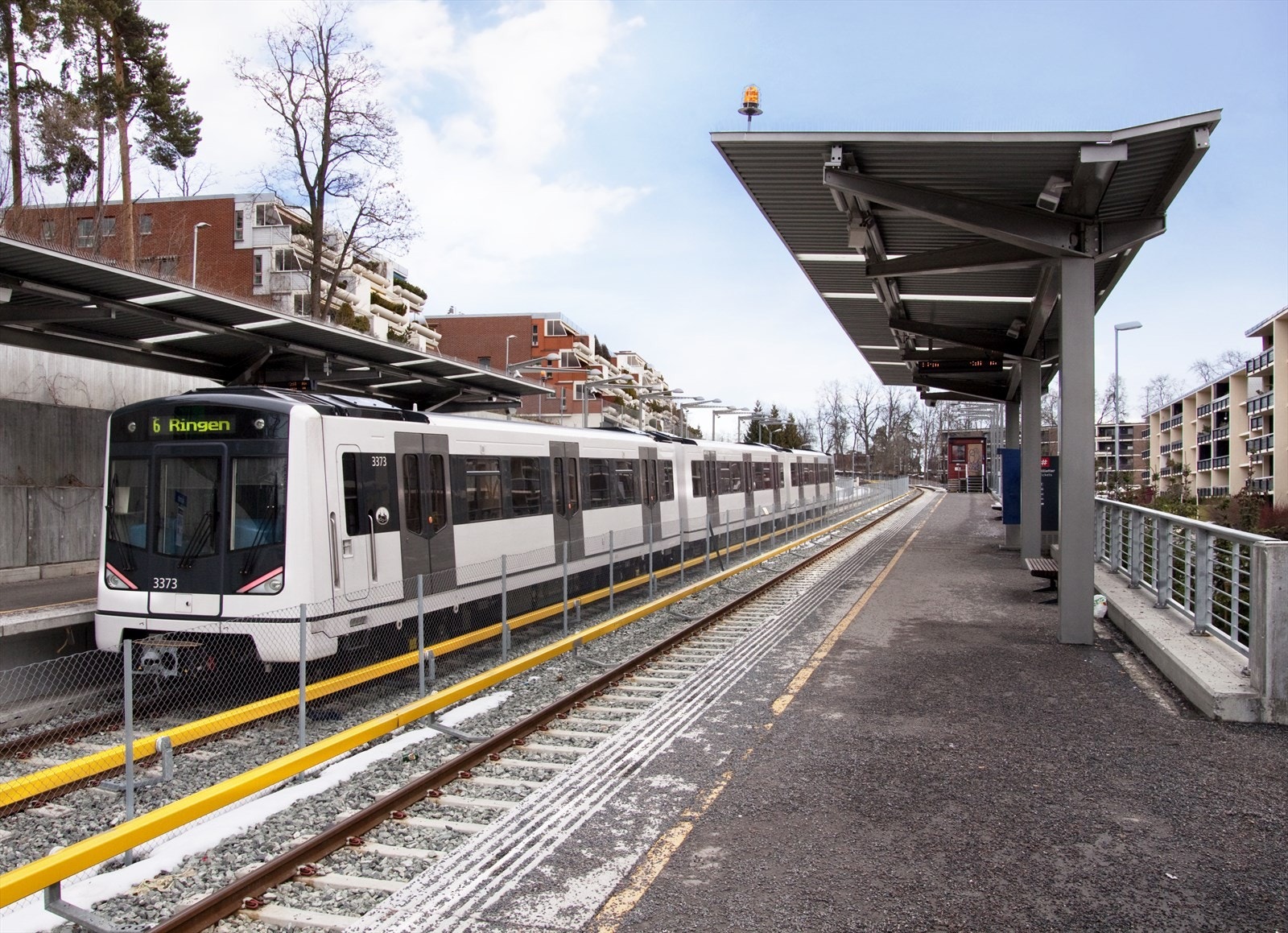 Åsjordet T-Bane Galleribilde