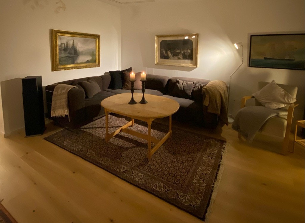 Lunt og hyggelig sofahjørne Galleribilde