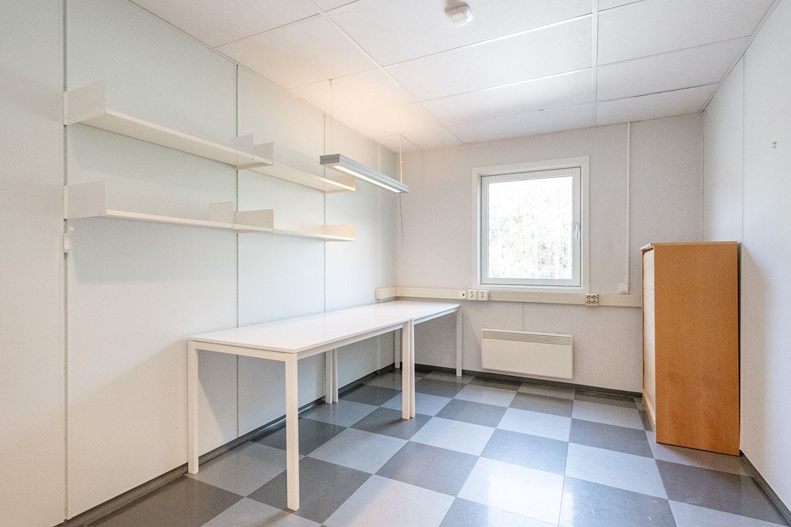Det er totalt 8 kontorer av denne størrelsen Galleribilde