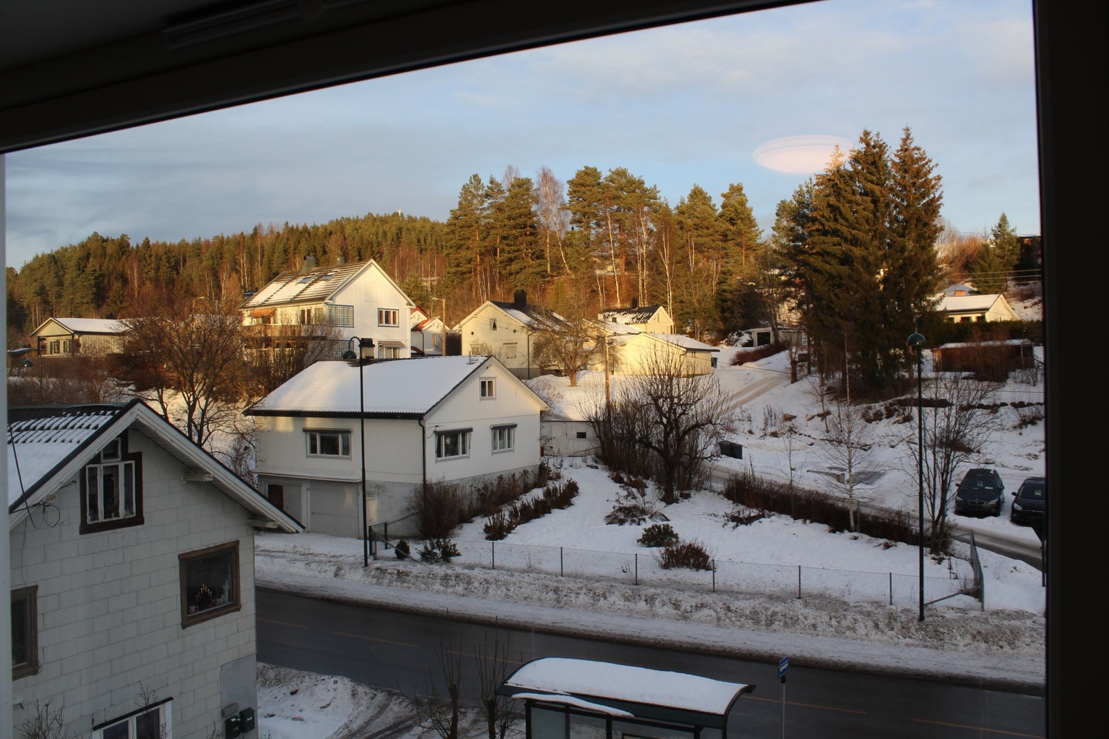 Utsikt fra stue. Galleribilde