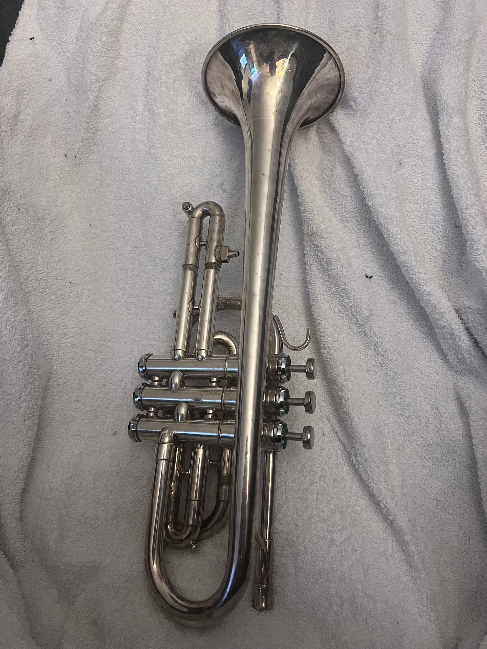 Brukt Getzen 300 Series Elkhorn , Wis U.S.A Trumpet Serial # M9361