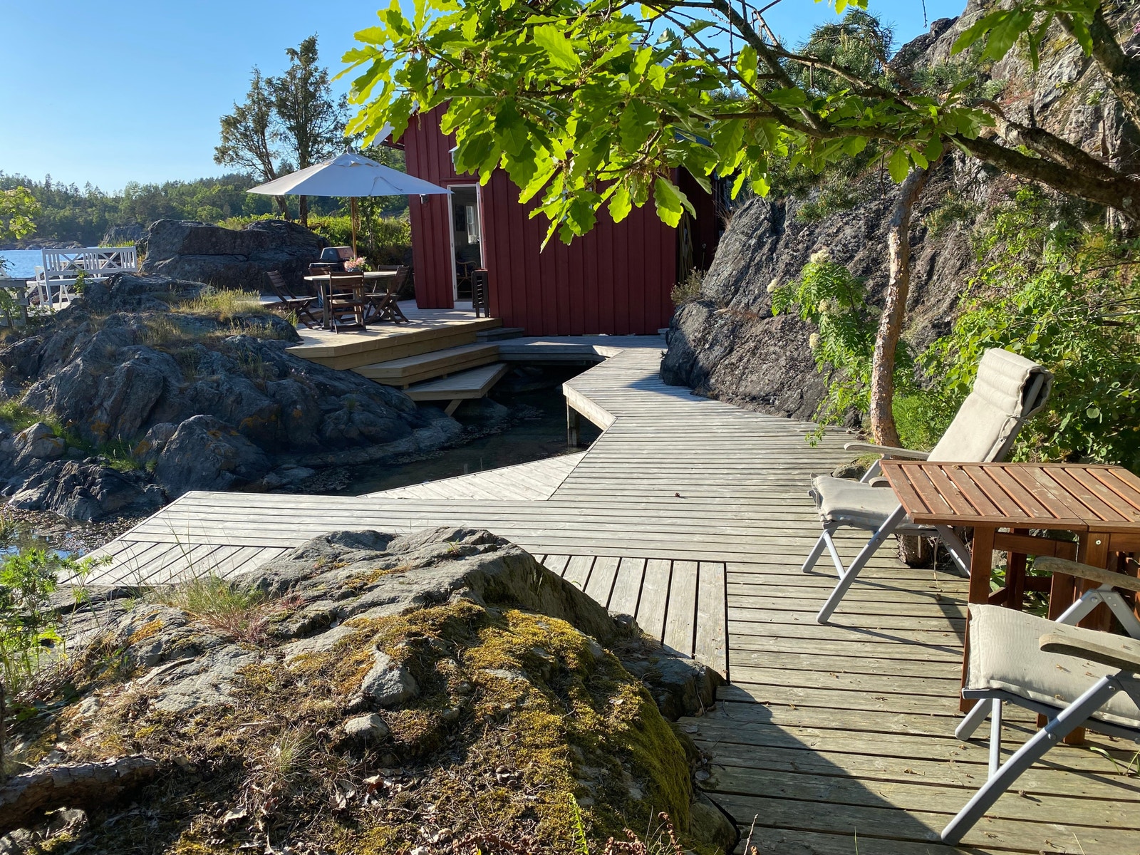 Ankomst til hytta Galleribilde