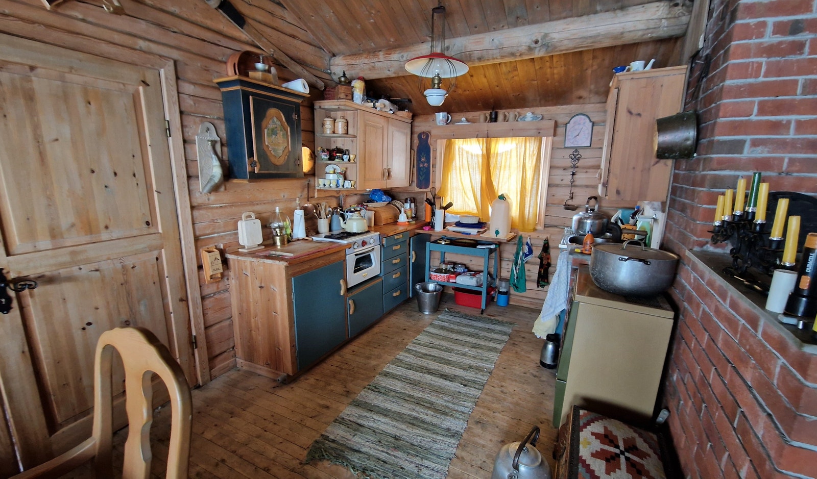 Kjøkken hytte Galleribilde