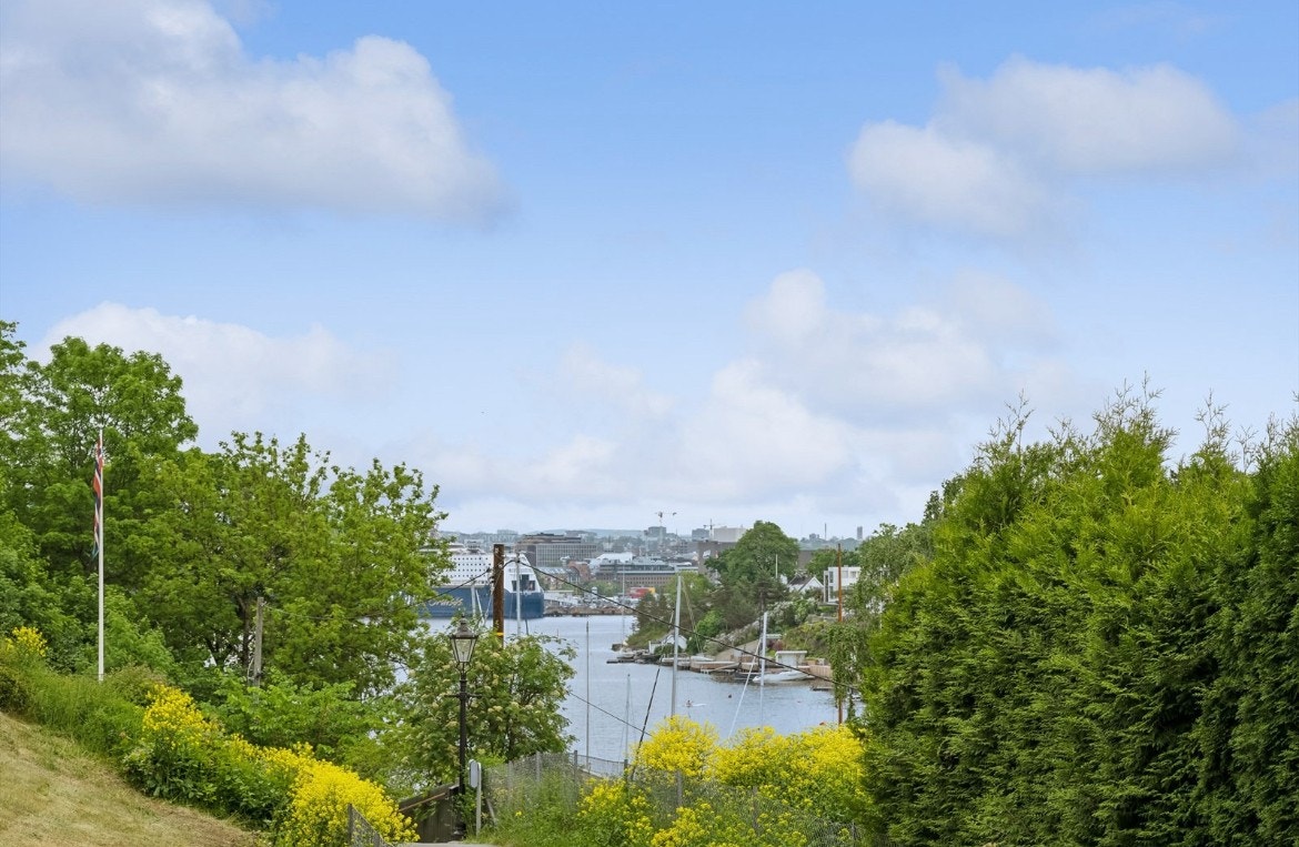 Utsikt Langviksbukten Galleribilde