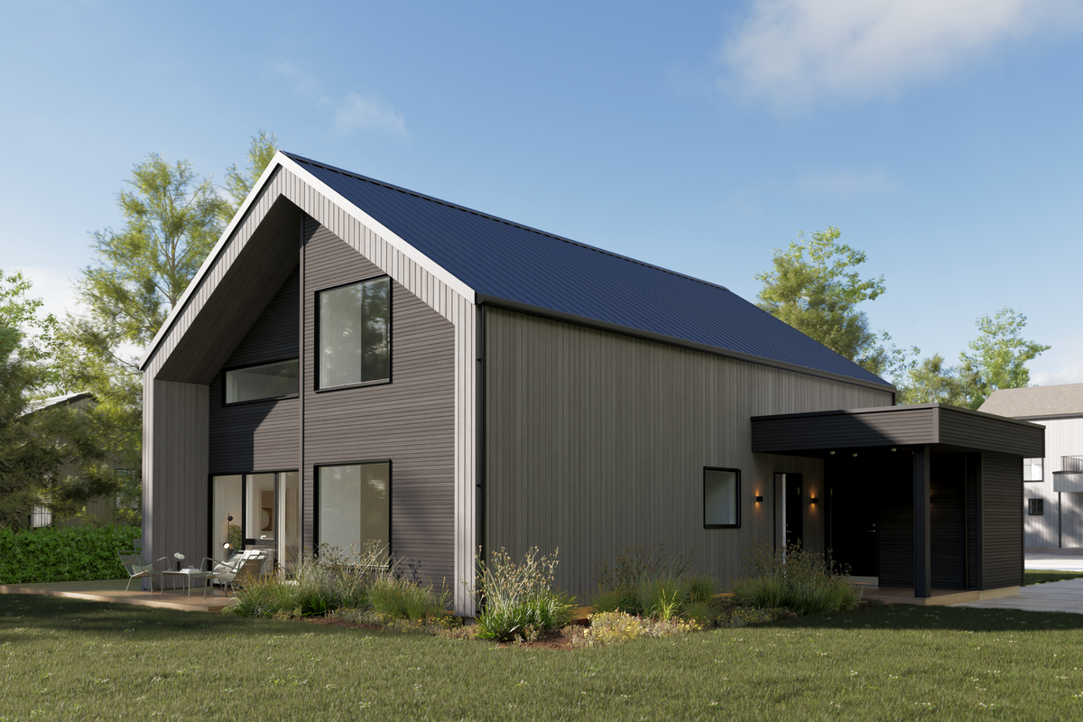 Illustrasjonsbilde fasade Galleribilde