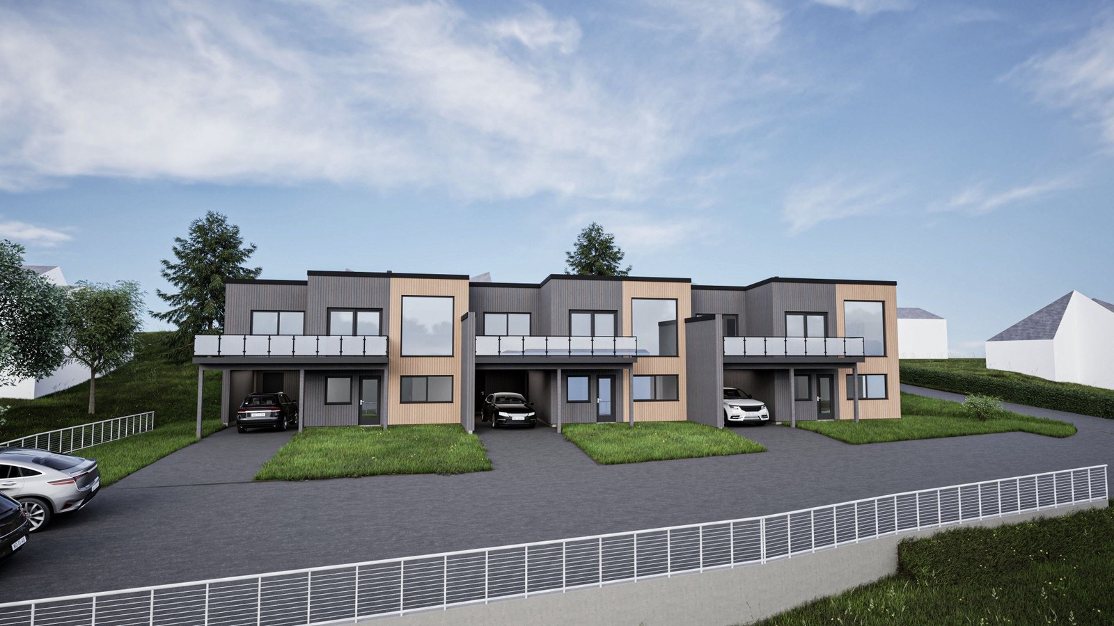 Illustrasjonsbilde av fasaden. Galleribilde