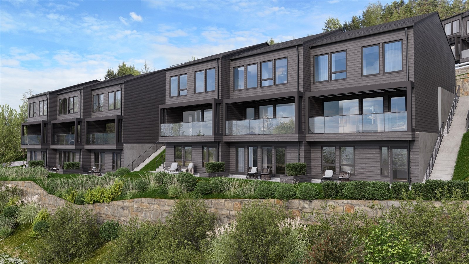 Hus E, front Galleribilde