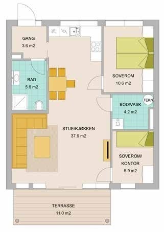 Plantegning. Galleribilde