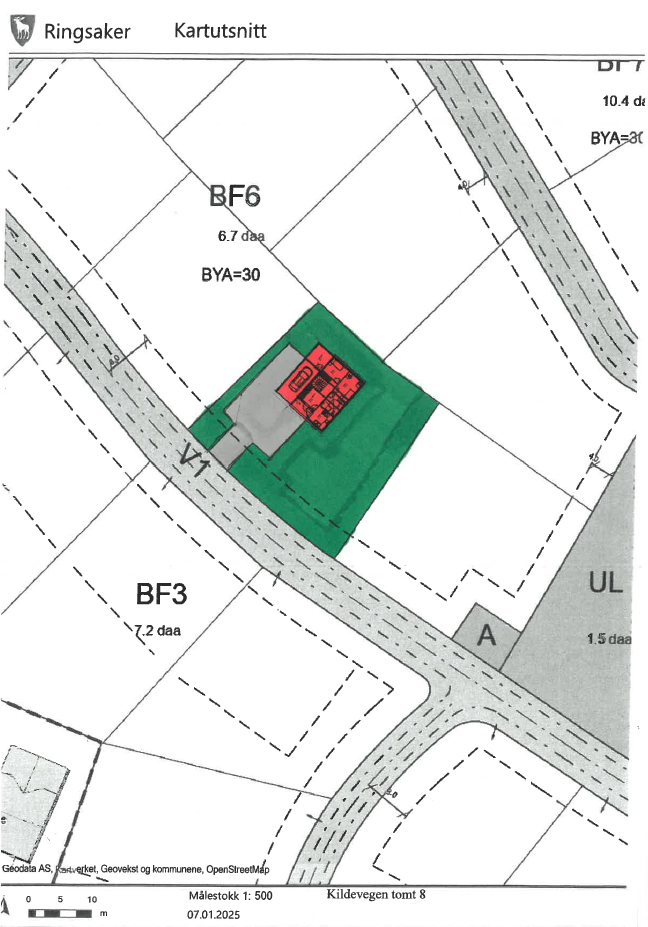 Situasjonsplan Galleribilde