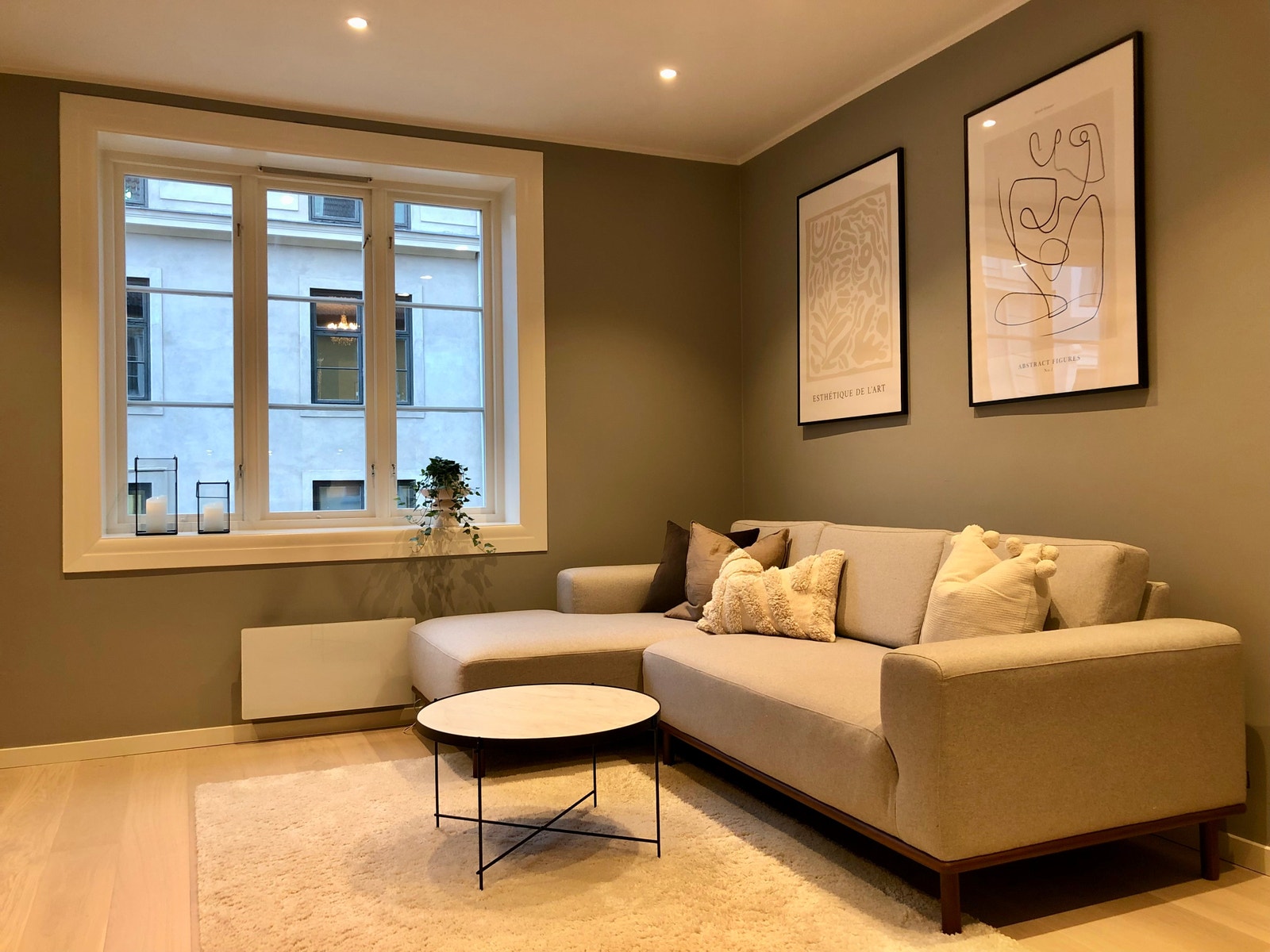 Privat bilde av dagens møblering Galleribilde