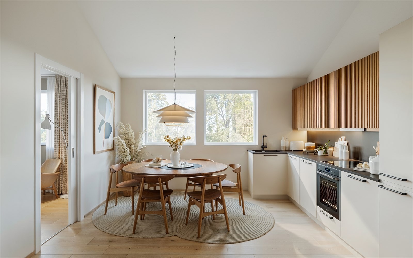 Illustrasjon - kjøkken Galleribilde