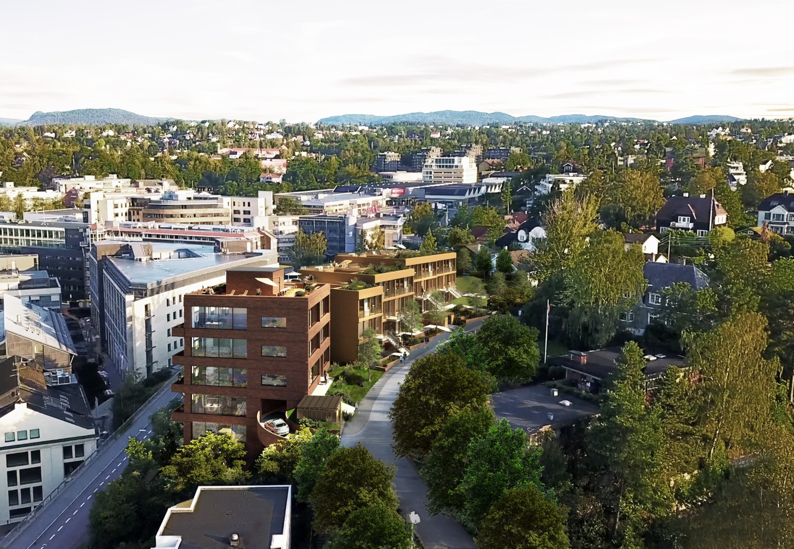 Kirkehaugsveien 2-4. Dette bildet er kun ment som en illustrajon, avvik kan forekomme Galleribilde