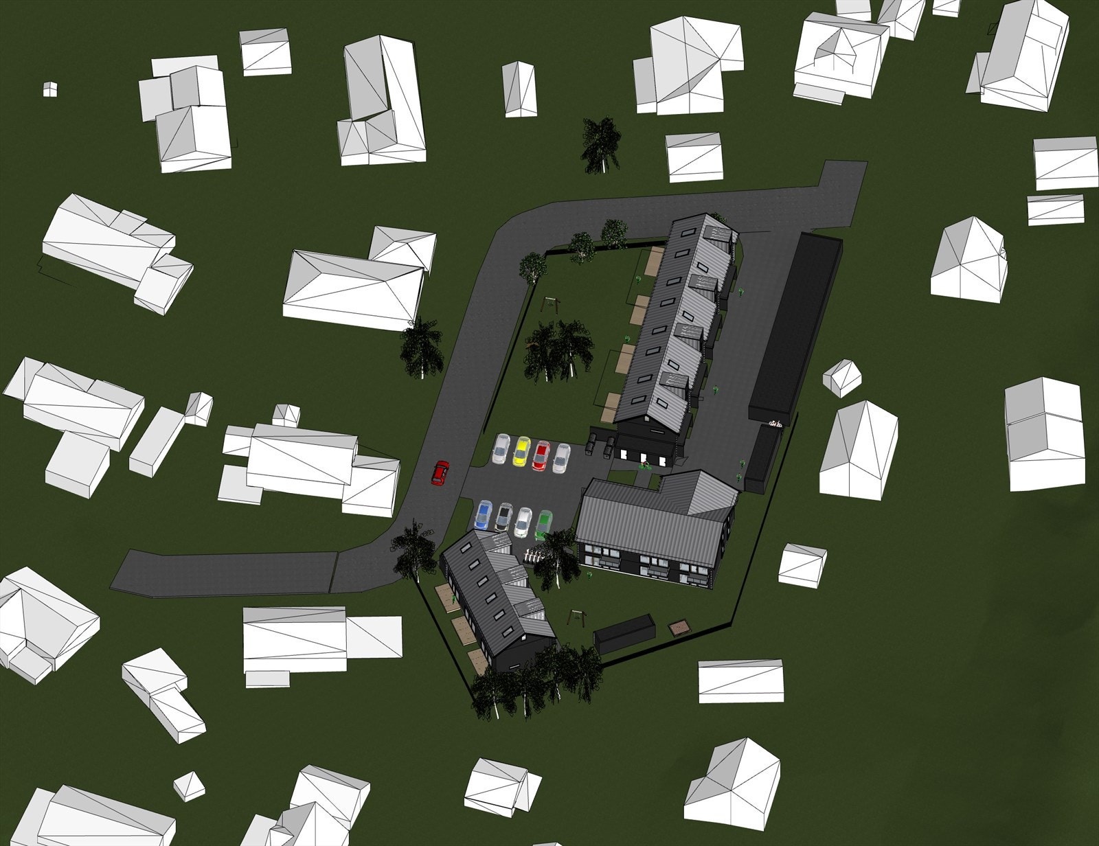 Illustrasjon tidlig fase. Perspektiv 4 Galleribilde