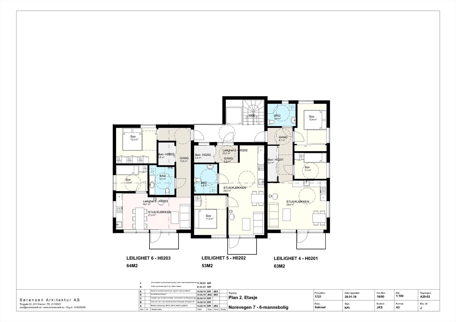 Plan 2. Etasje.jpg Galleribilde