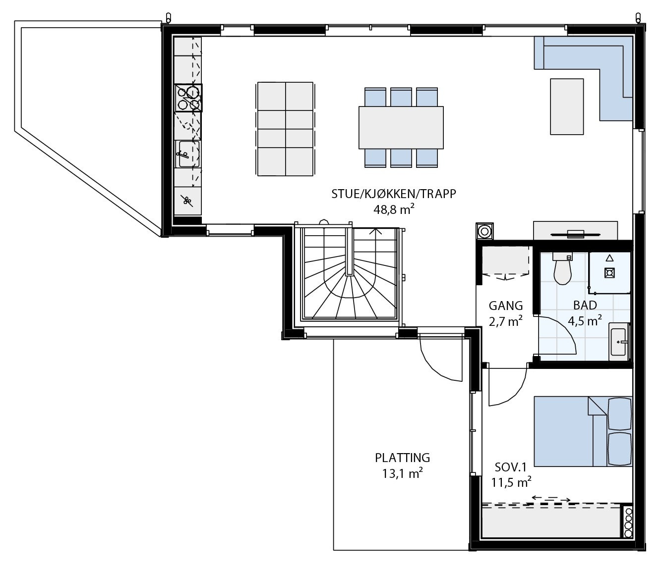 Plan 1.etg Galleribilde