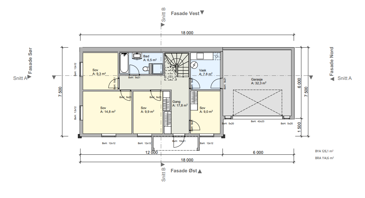 1. etg ink garasje Galleribilde