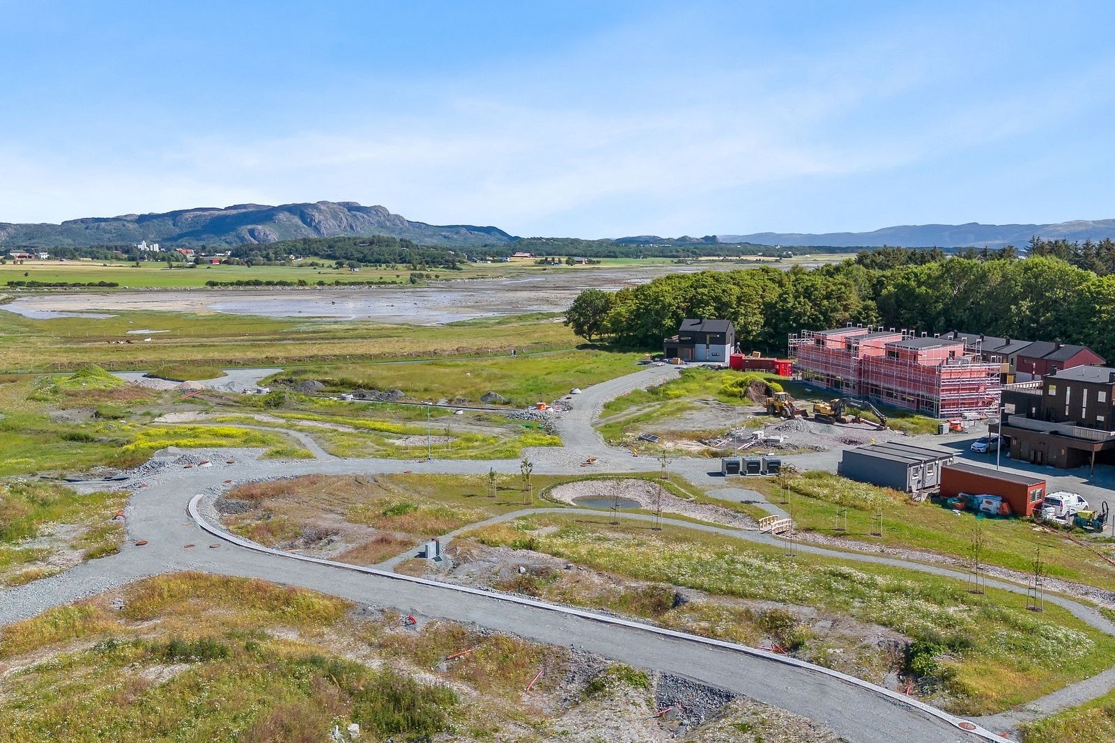 Dronebilde fra Bruholmen sommer 2024 Galleribilde