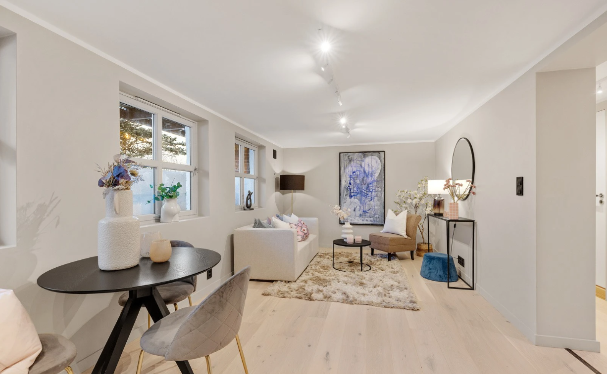 Spisestue og stue Galleribilde