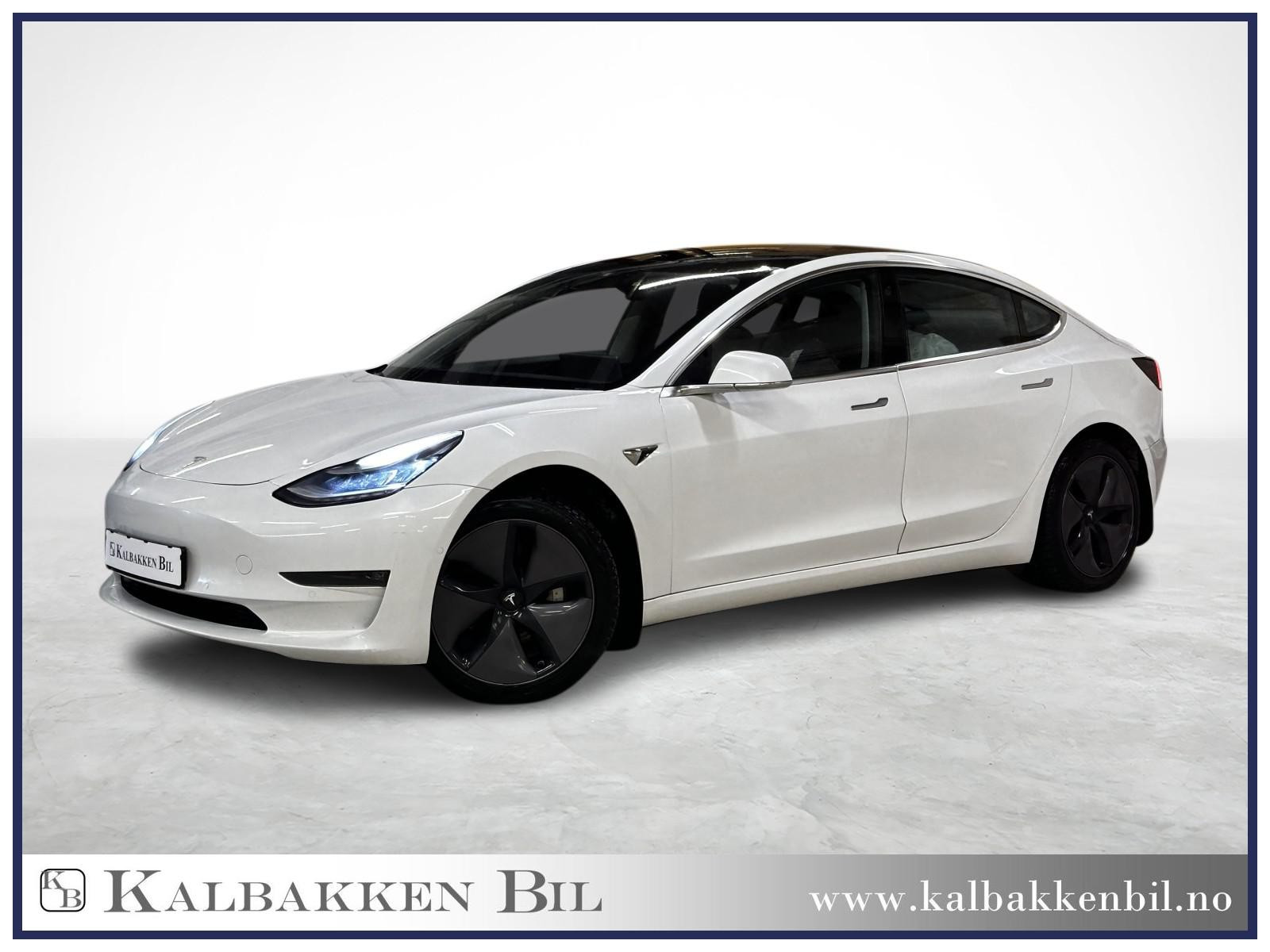 Tesla Model 3 Long Range/Autopilot/Skinn/Ledlys/Hengerfeste+++