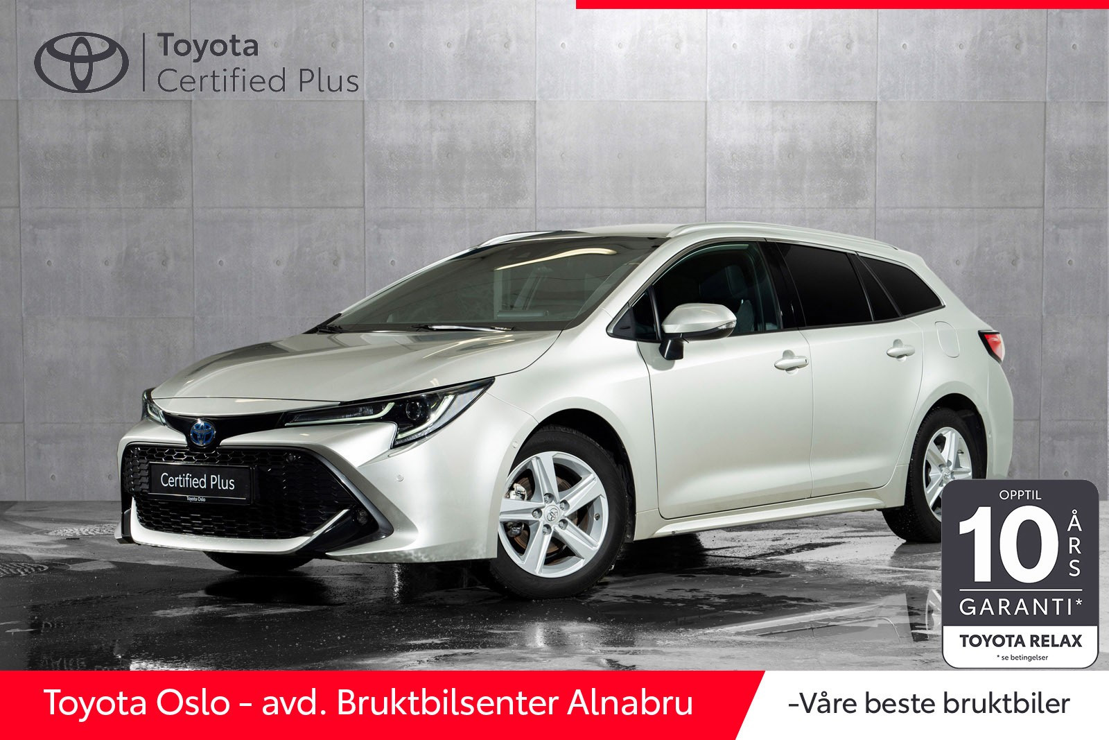 Toyota Corolla 1,8 Hybrid Touring Sports Active Tech Innbyttekampanje