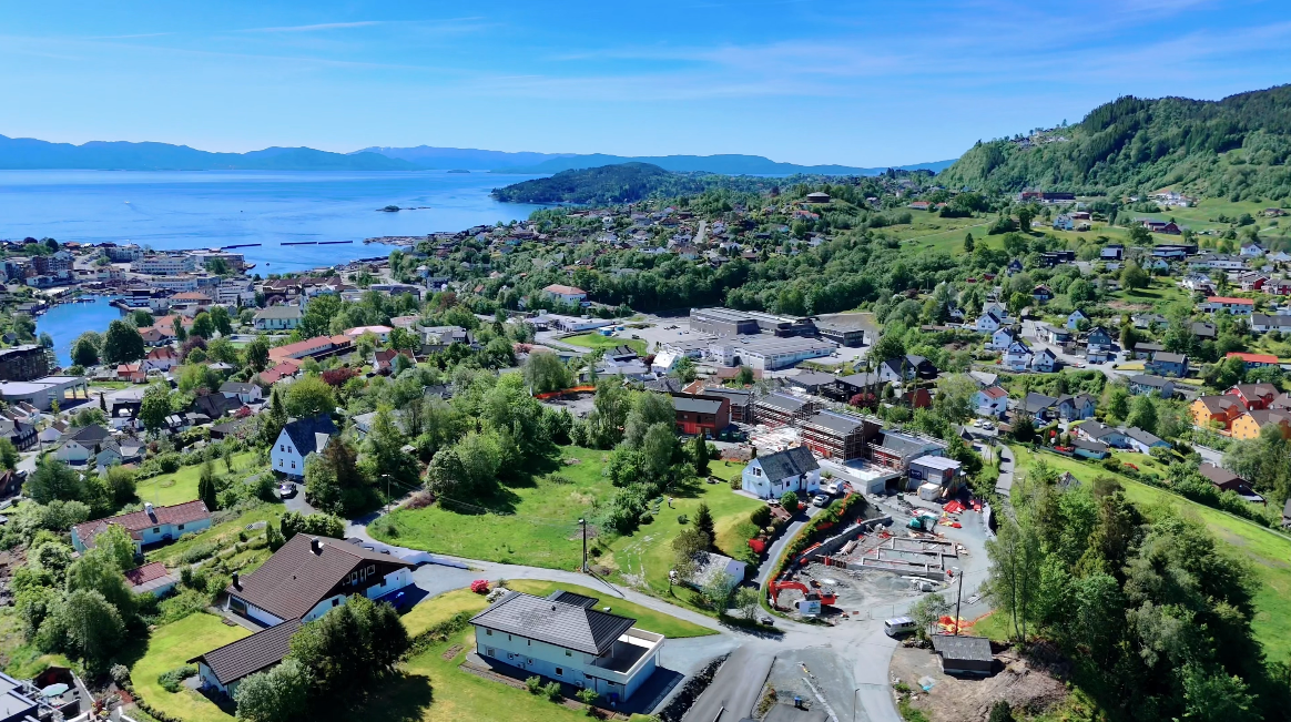 Klokkargarden har en solrik og flott beliggenhet Galleribilde