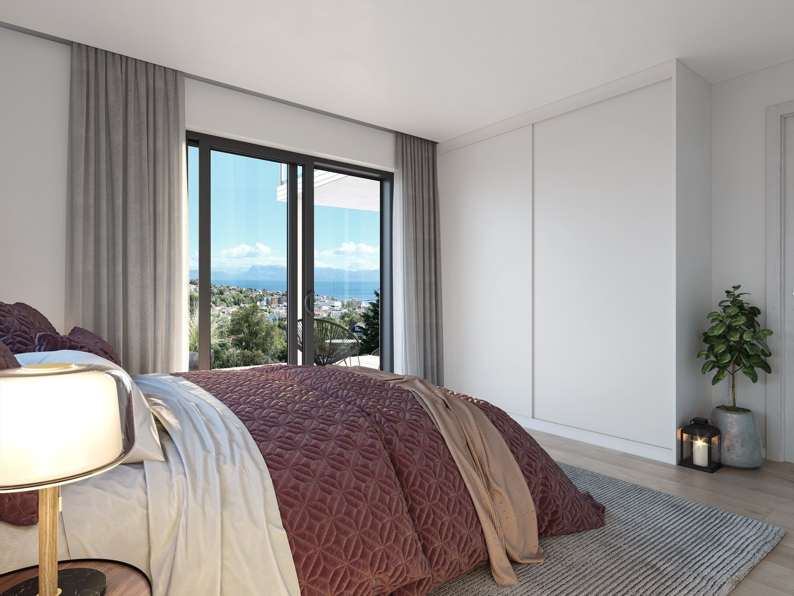 Soverommene er av god størrelse - Bilde fra bolig F20 (Illustrasjon - avvik vil forekomme) Galleribilde