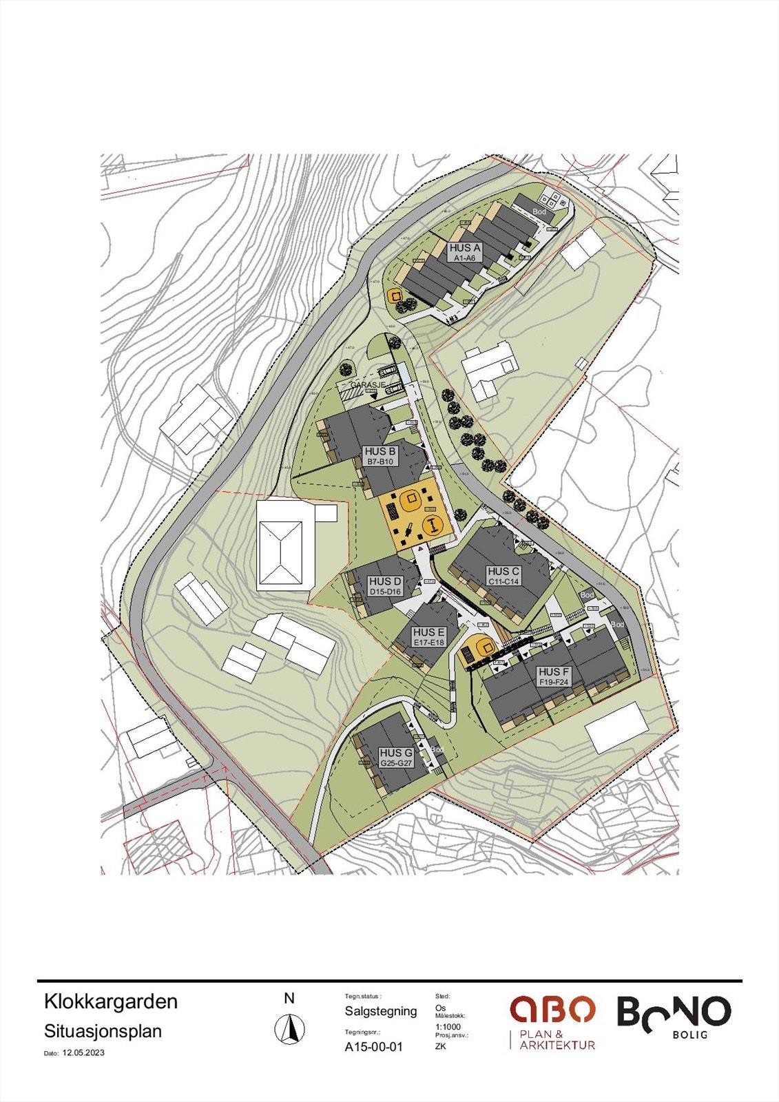 Situasjonsplan Galleribilde