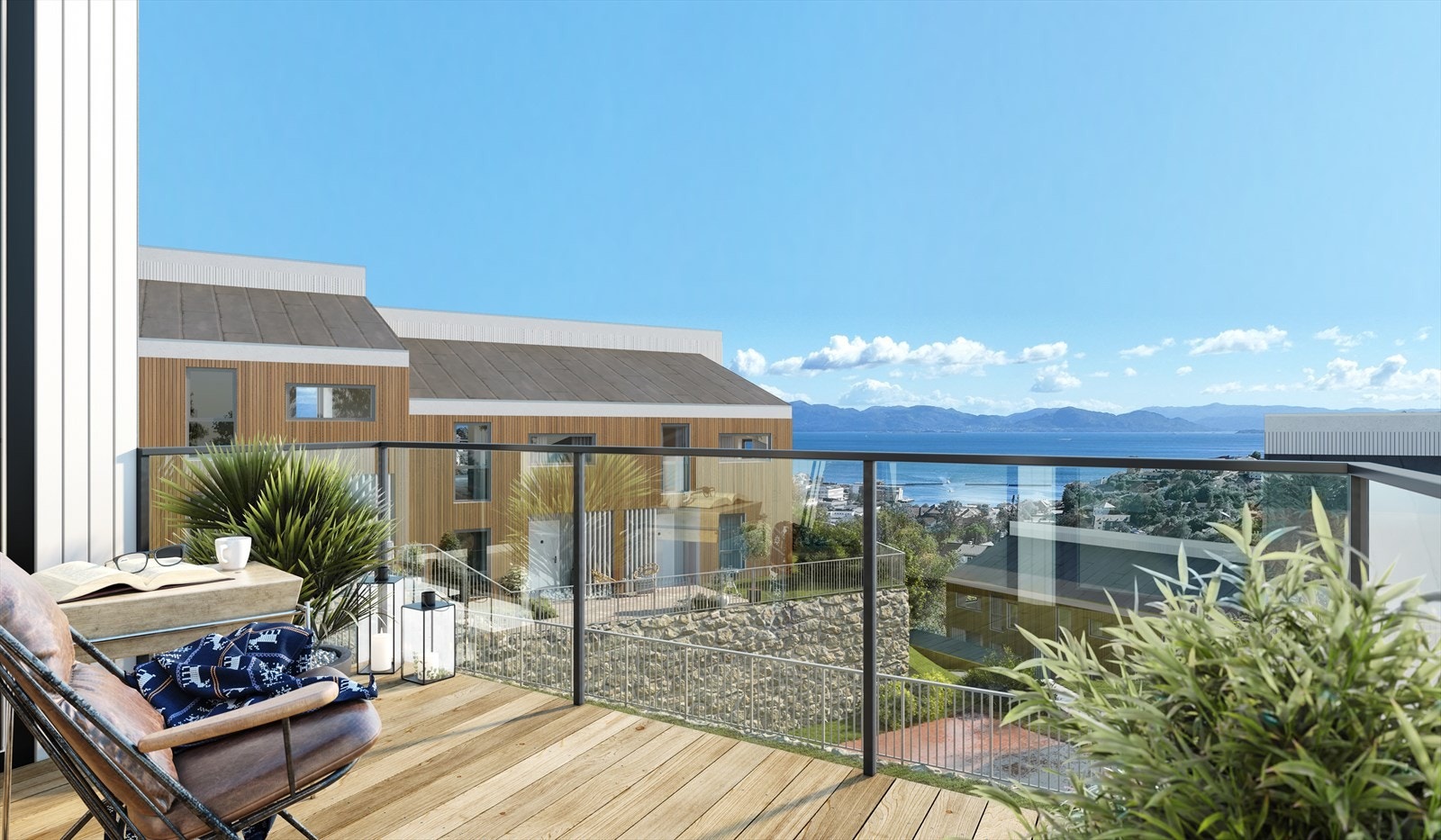 Nydelig utsikt! (Illustrasjon vil avvike) Galleribilde