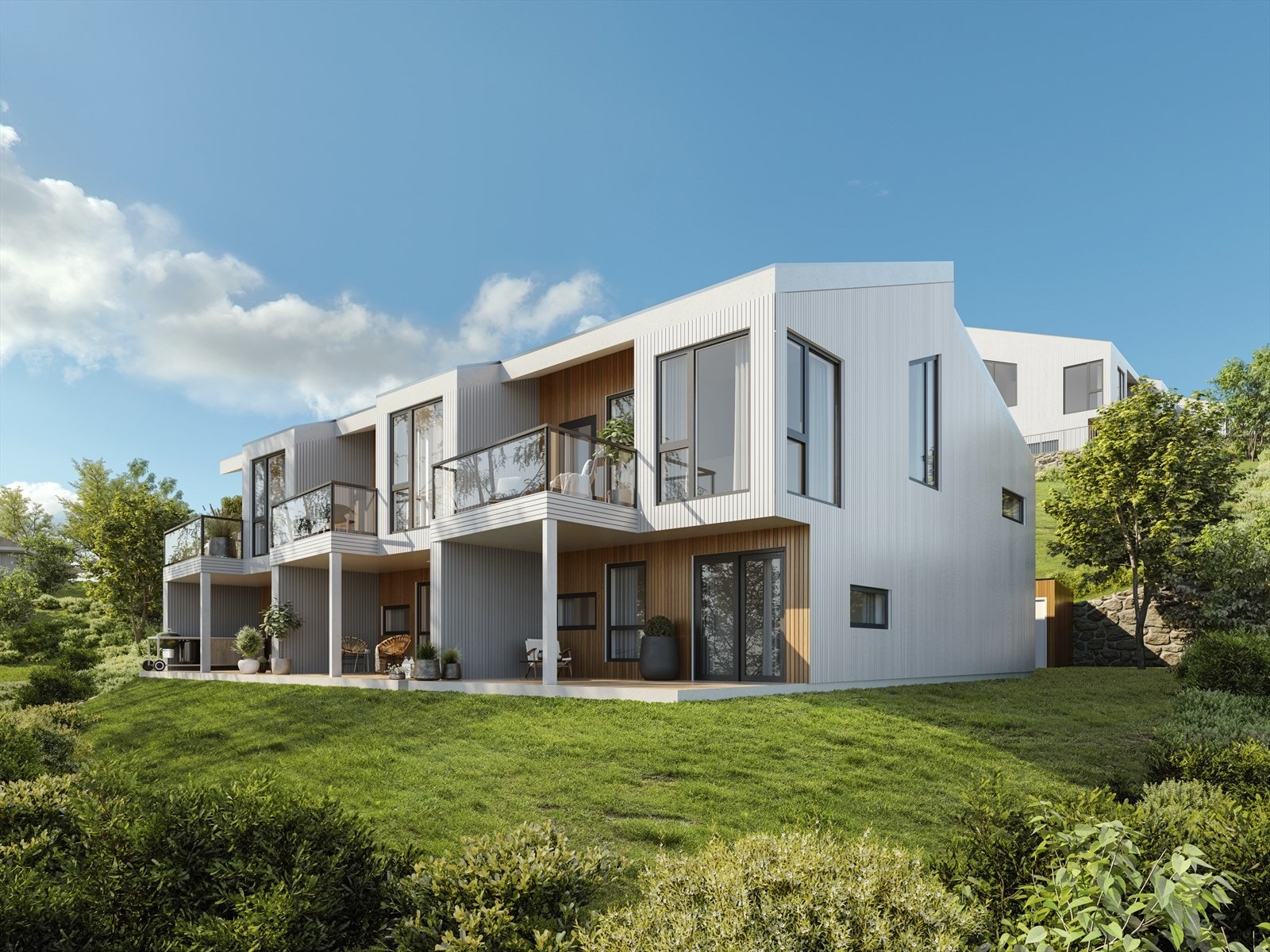 Her kan du velge mellom flotte familie boliger fra 97-143 kvm BRA (Illustrasjon - avvik vil forekomme) Galleribilde