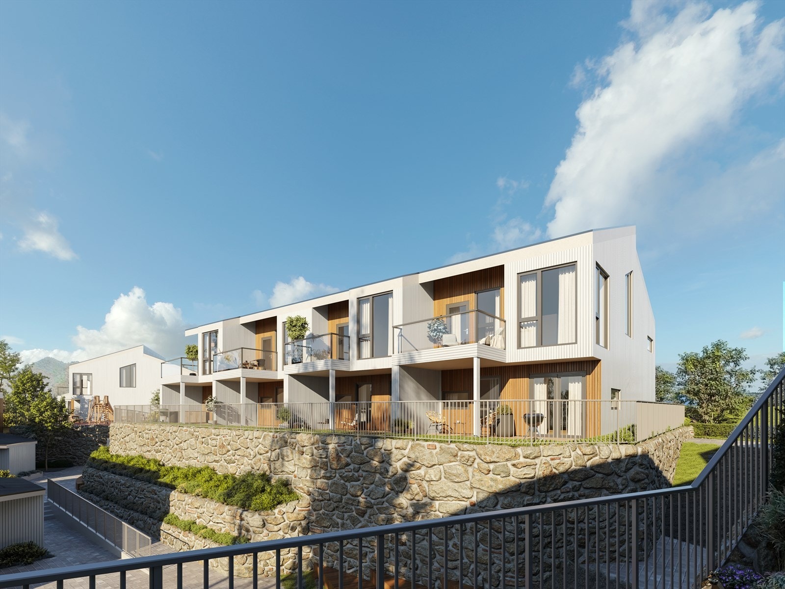 Utbygger legger vekt på gode kvaliteter, smarte løsninger og høy energiklasse, som gir et godt bomiljø Galleribilde