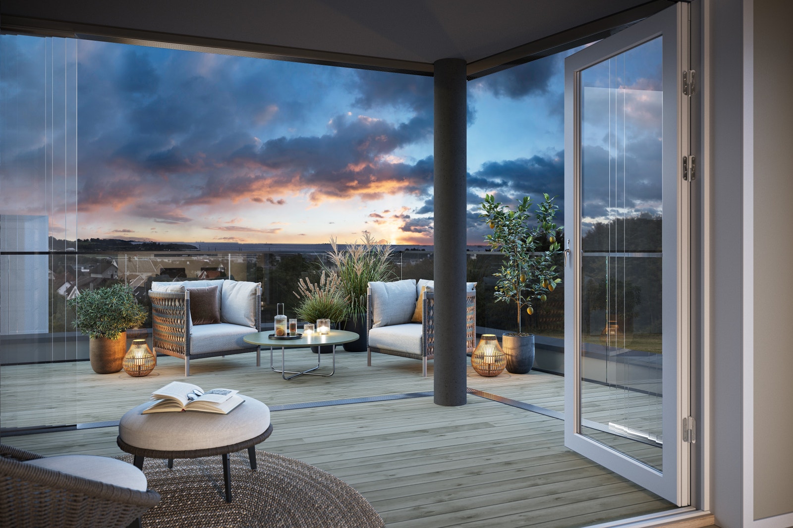 Denne utsikten kan bli din !! leilighet 602 Galleribilde