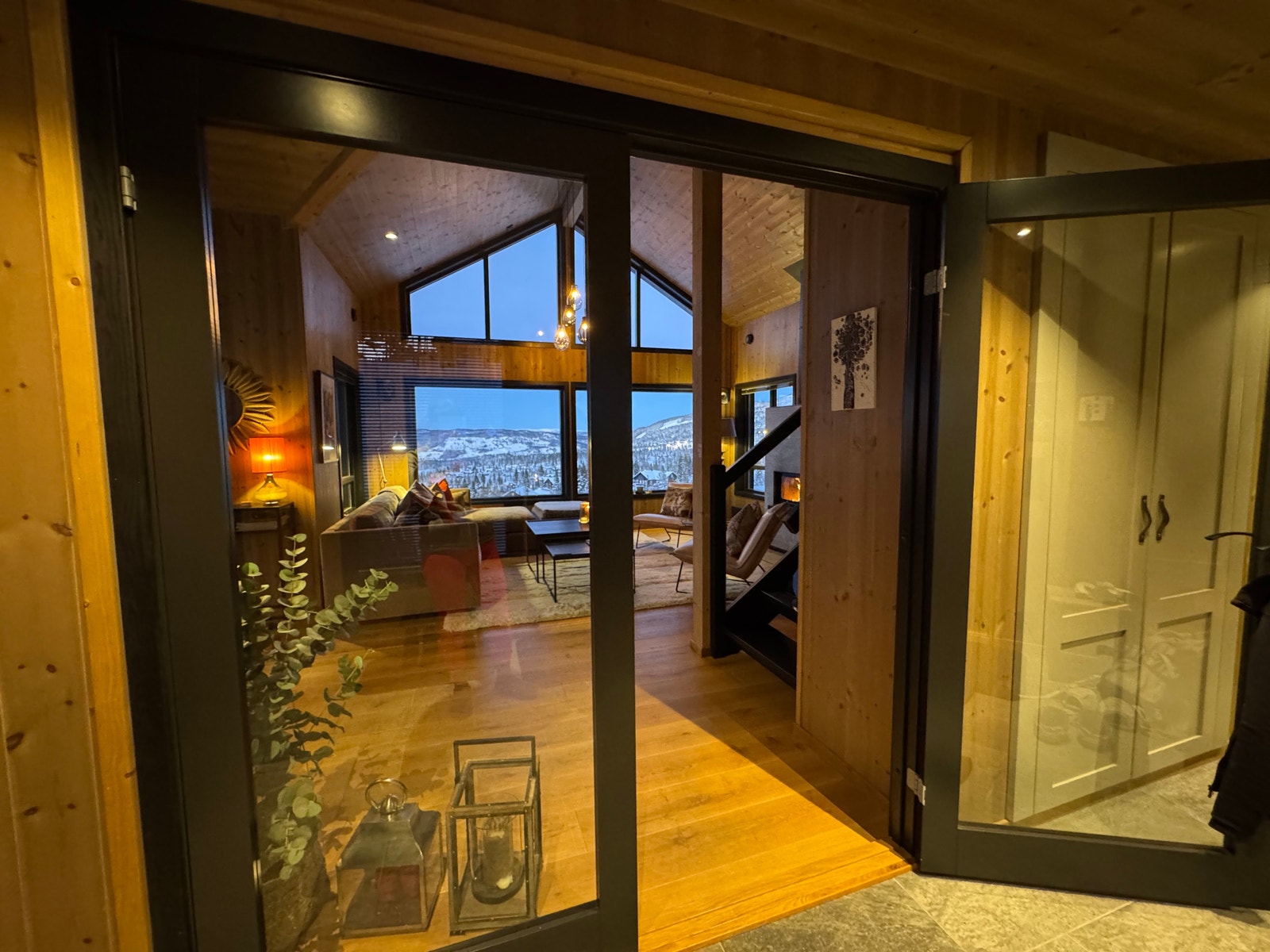 Utsikt fra gang Galleribilde