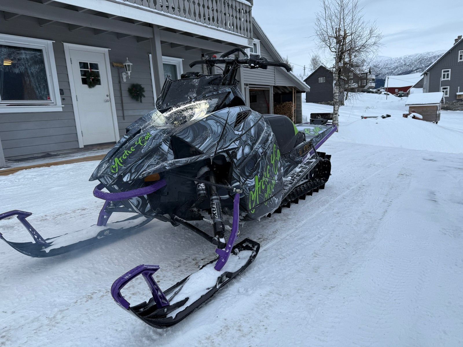 【オープニングセール】 Cat 野太く Arctic 即納 2019 フロントバンパー one alpha スノーモービル