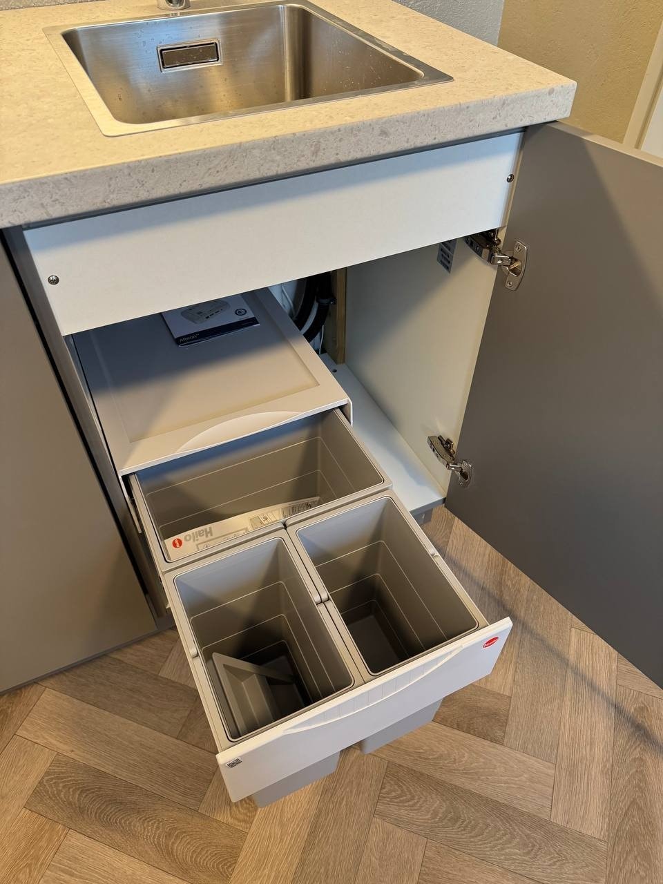 Integrert søppelsortering Galleribilde