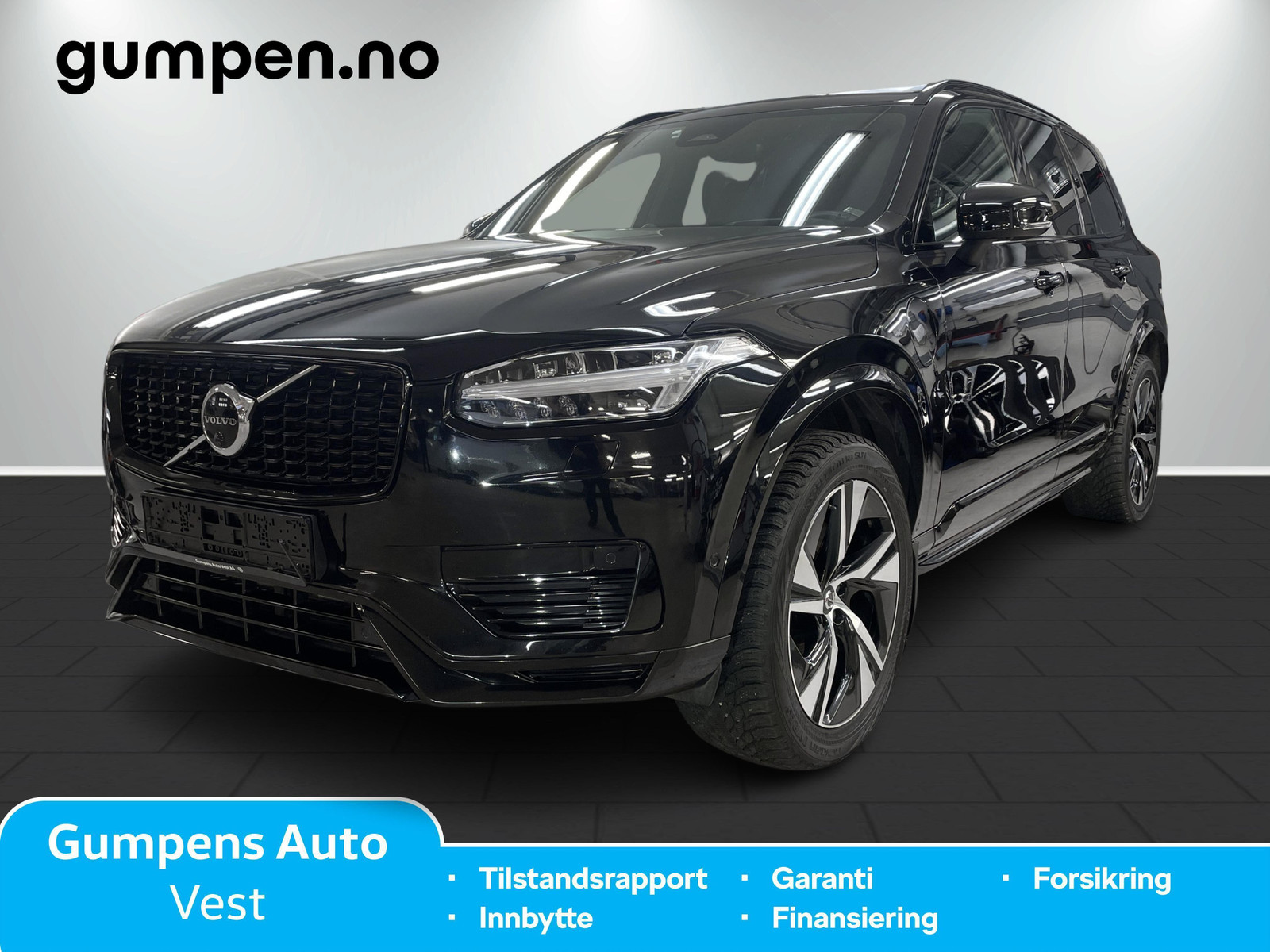 Volvo XC90 T8 456hk AWD Ultimate Dark EL SETER,KROK,EL BAKLUKE++
