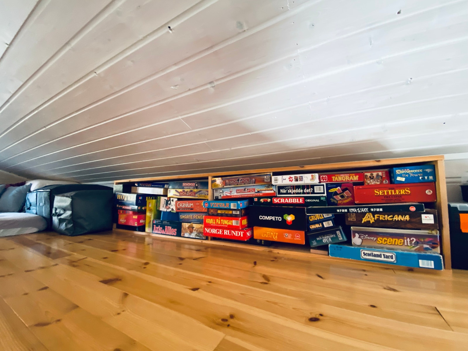 Mange brettspill å velge mellom Galleribilde