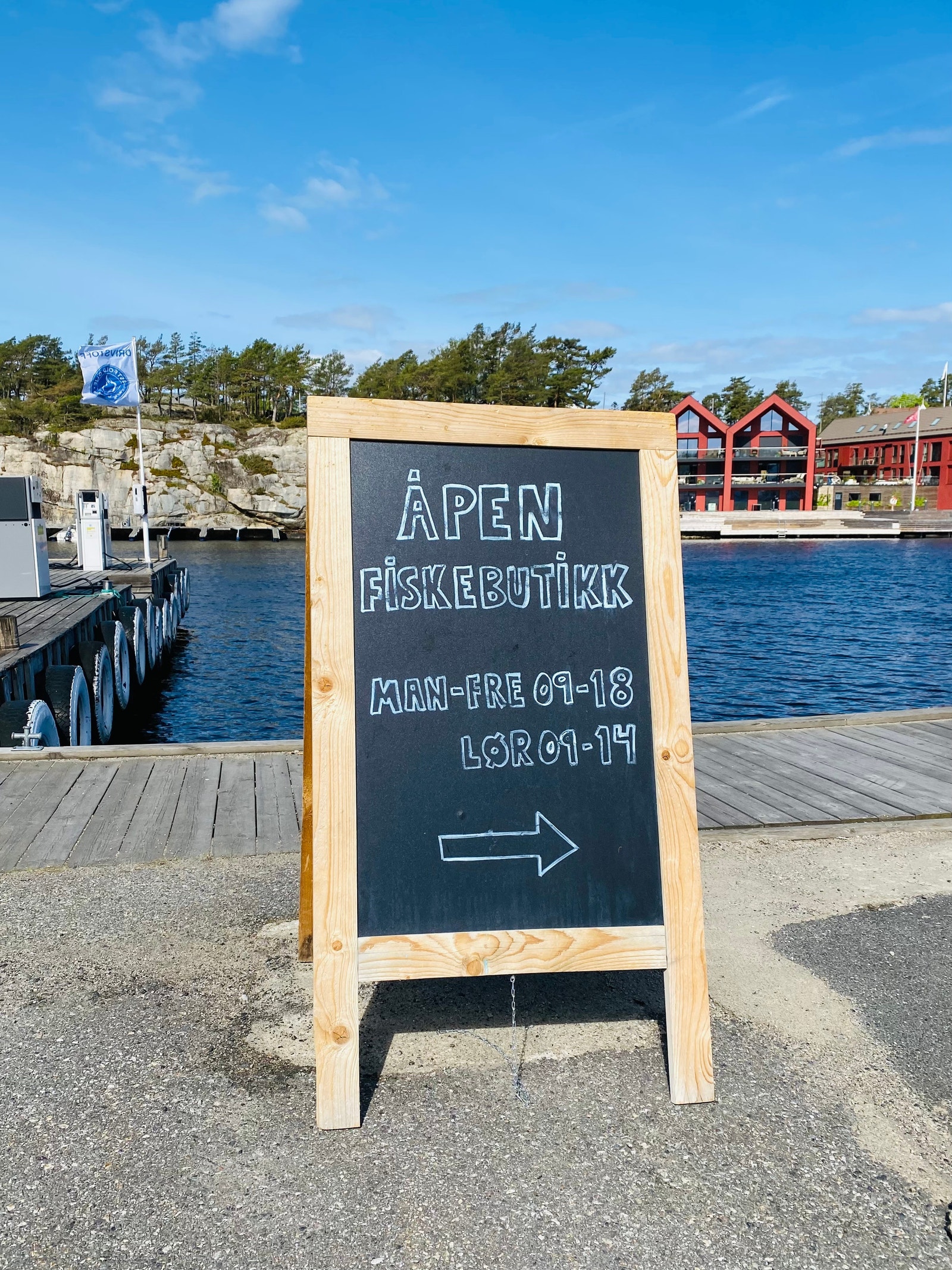 Brødrene Skogens fiskematutsalg finner du også på Engelsviken brygge Galleribilde