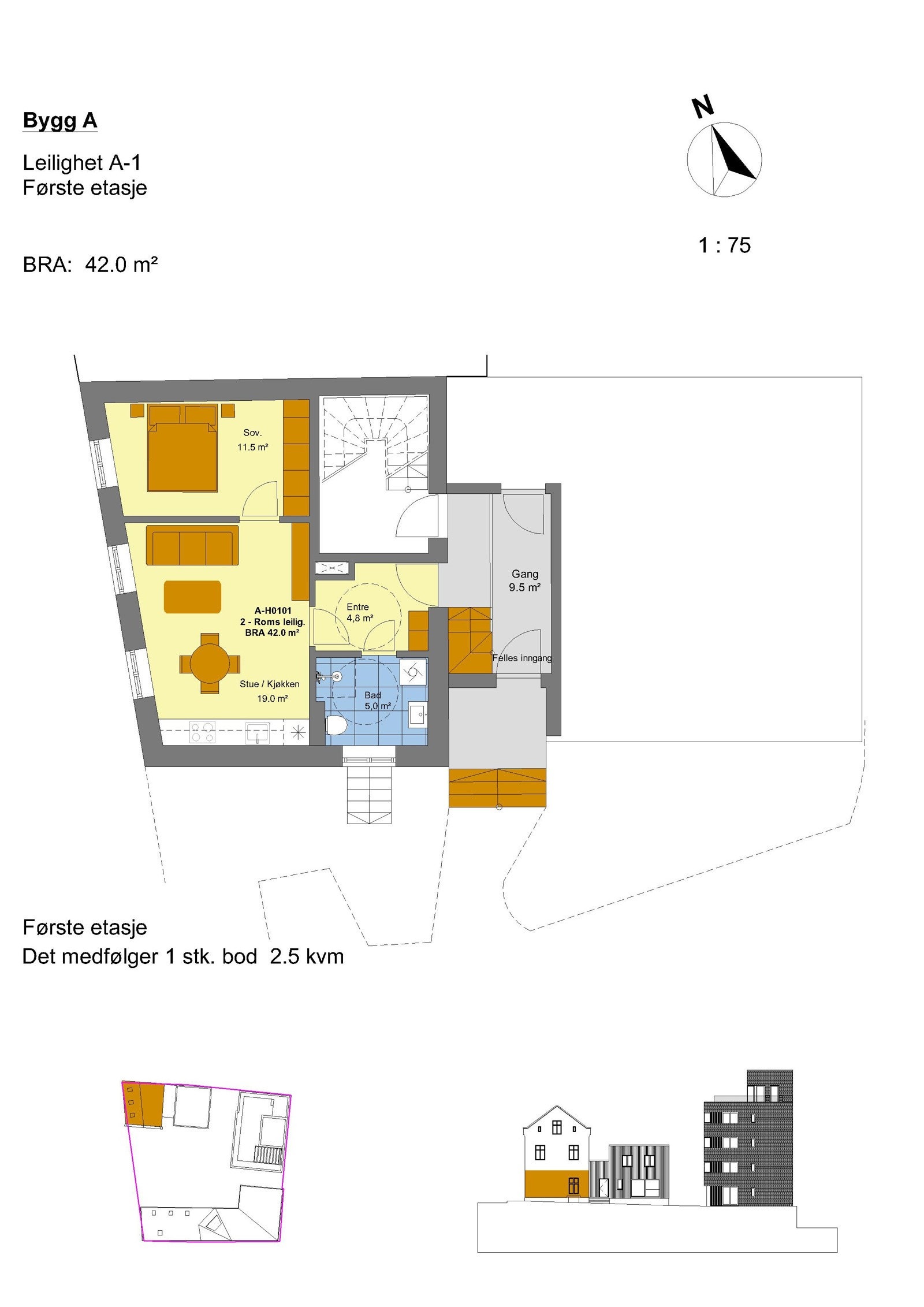 A1 - H0101 - Bygg A Galleribilde