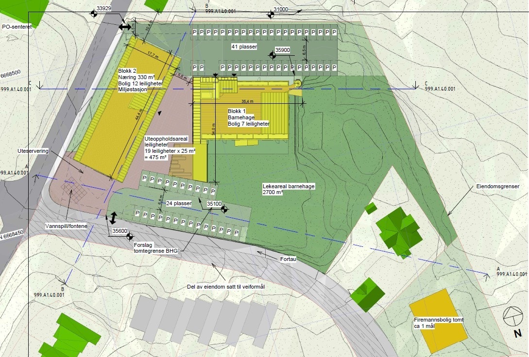 Situasjonskart Galleribilde