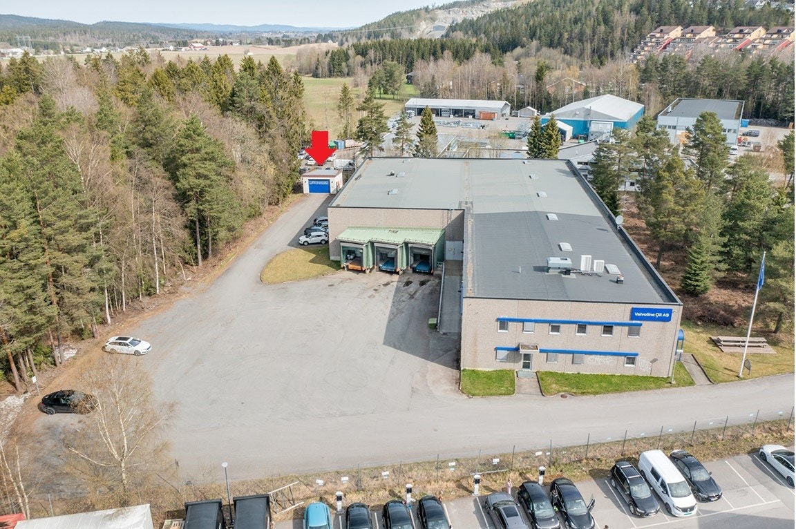 Mulighet for å leie garasje på ca. 42 kvm i sammenheng med de resterende arealene Galleribilde