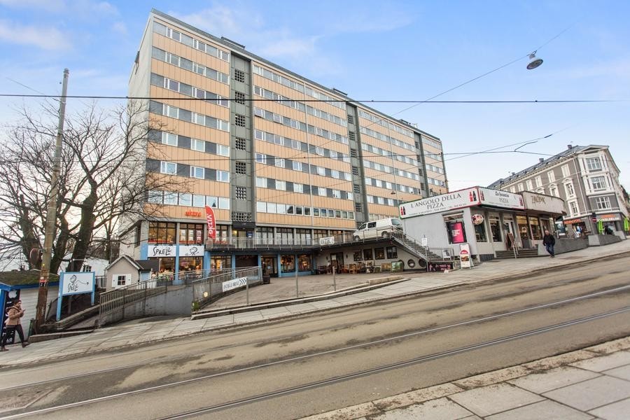 Innkjørsel garasje fra Hegdehaugsveien Galleribilde