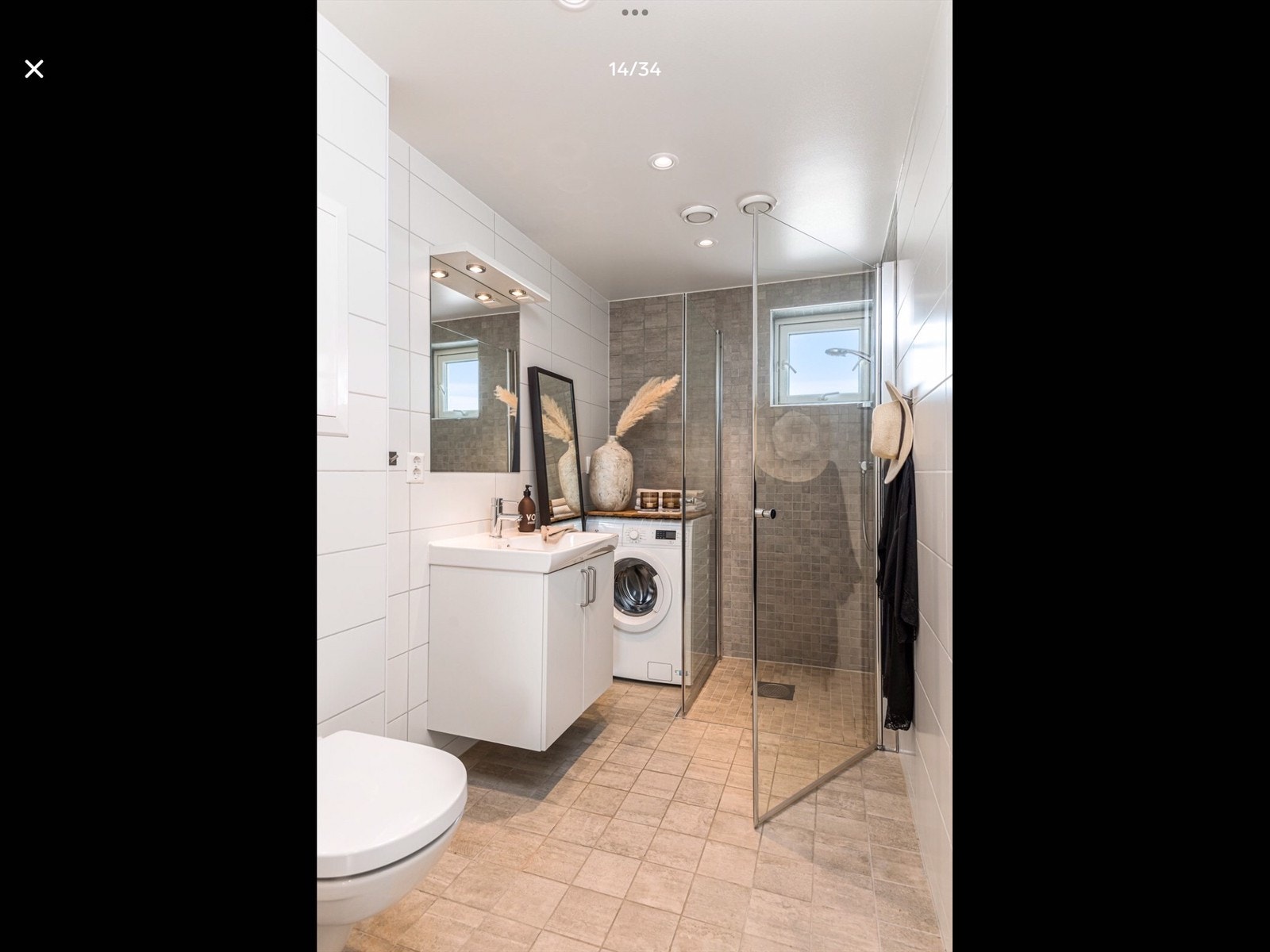 Vaskemaskin kan lånes hvis det er ønskelig. Galleribilde