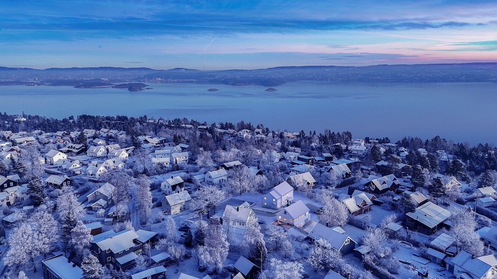 Område kveld Galleribilde